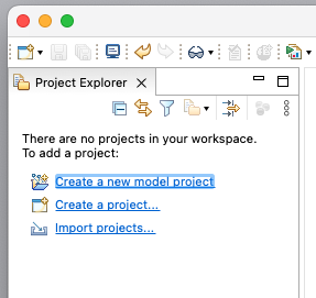 Create a new Project