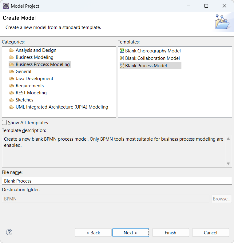 Blank Process Model