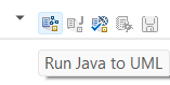 Run Java to UML